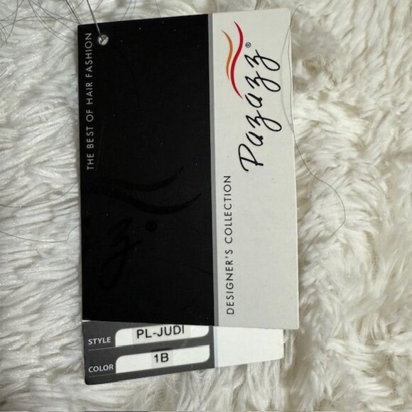 Pazazz PL-Judi Designer Collection 27" Lace Front Wavy Color 1B Synthetic Wig - Picture 15 of 16